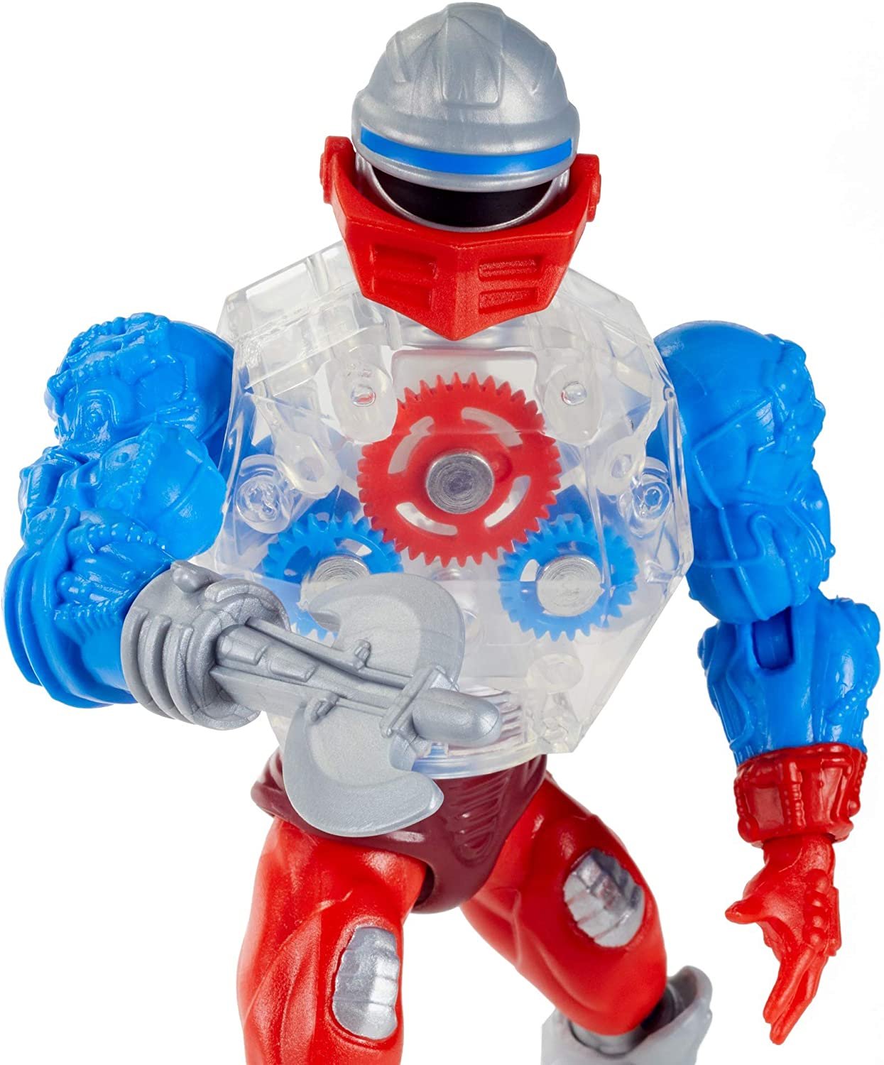 Masters of the Universe Origins 5.5-in Roboto Action Figure, Battle Character for Storytelling Play and Display, Gift for 6 to 10-Year-Olds and Adult Collectors