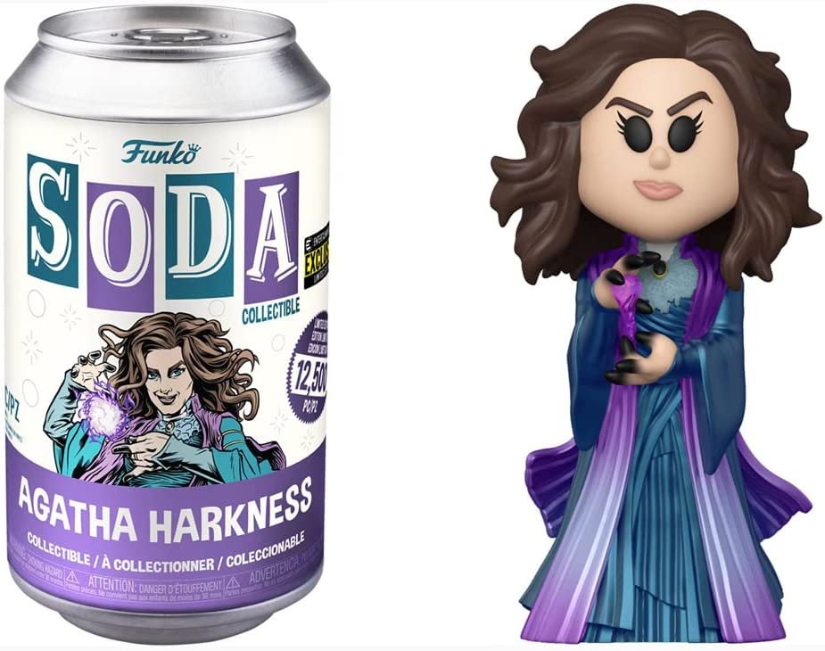 Funko Soda: WandaVision Agatha Vinyl Soda Figure (W/Chase) Exclusive