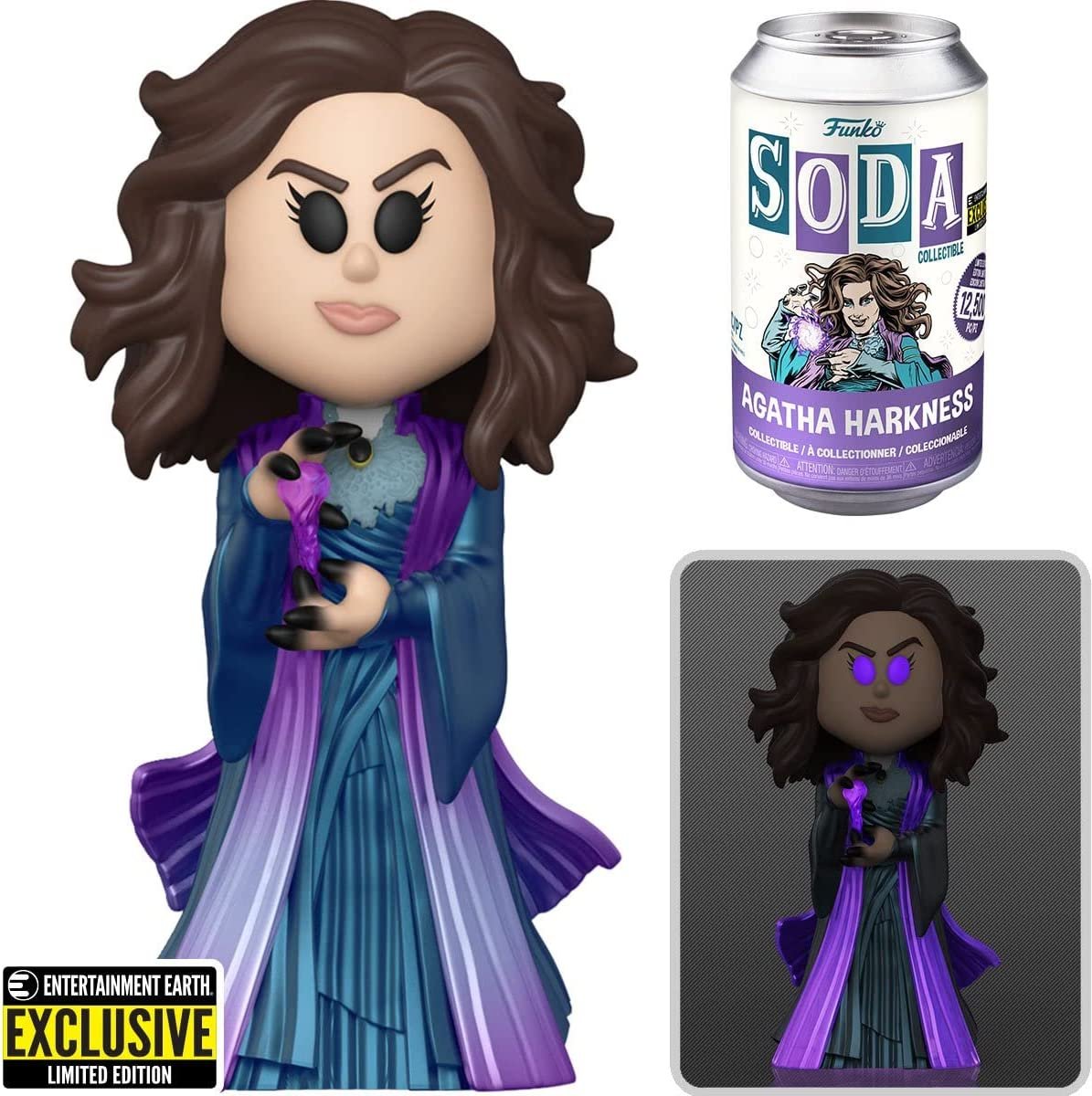 Funko Soda: WandaVision Agatha Vinyl Soda Figure (W/Chase) Exclusive