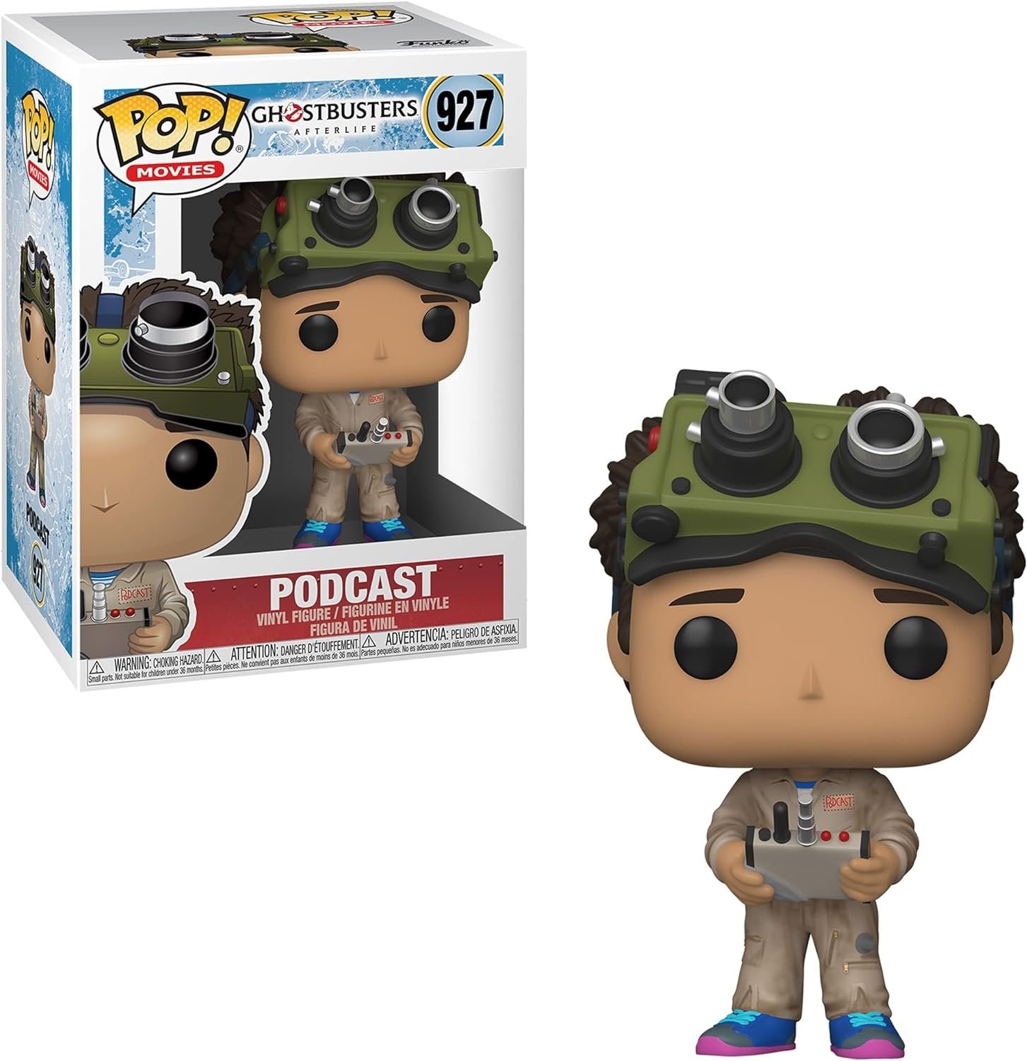 Funko Movies: POP! Ghostbusters 2020 Collectors Set 1 - Mr. Grooberson, Lucky, Podcast, Muncher