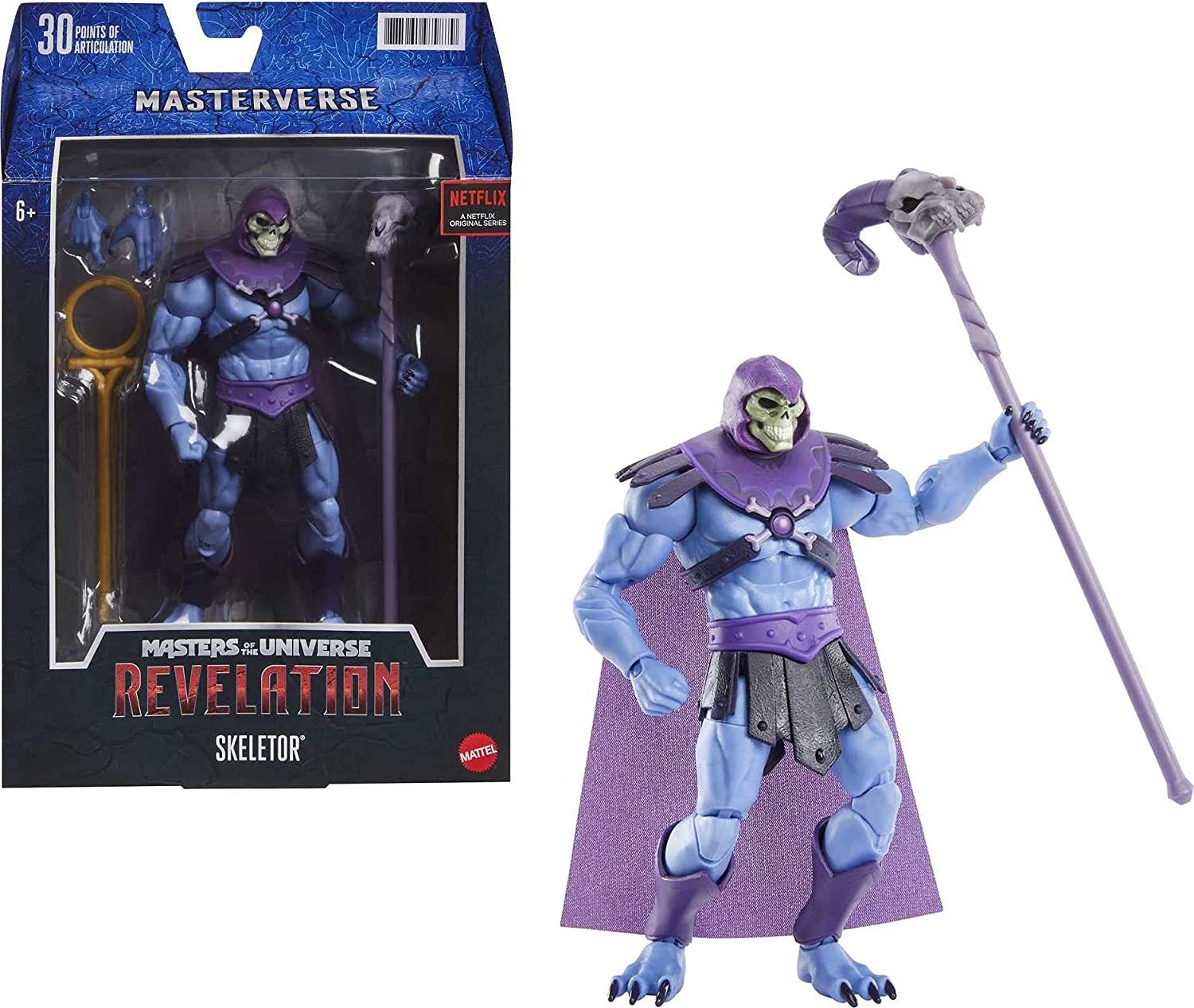 Skeletor  Masters of the Universe Masterverse Revelation  7in MOTU