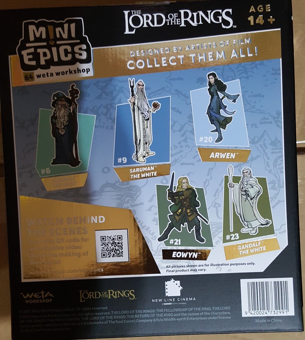Weta Workshop Mini Epics - Lord of The Rings (Saruman (SDCC 2020 Exclusive))
