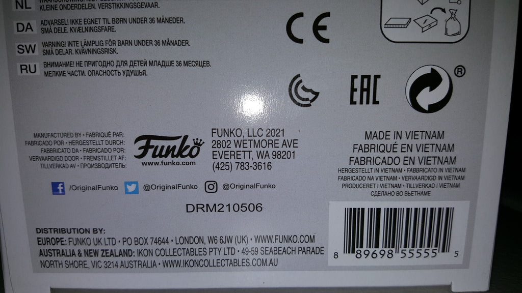 Funko POP! G.I. Joe Cobra B.A.T. Battle Android Trooper FunKon #80 Exclusive