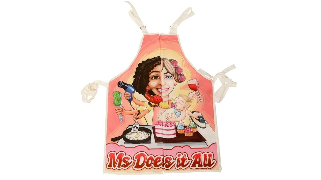 Ms Does it All Apron For Kitchen or Grilling