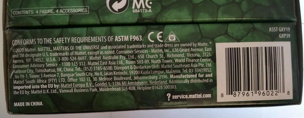 Eternia Minis He-Man, Buzz-Off, Man-At-Arms & Ram-Man 2-Inch Mini Figure 4-Pack