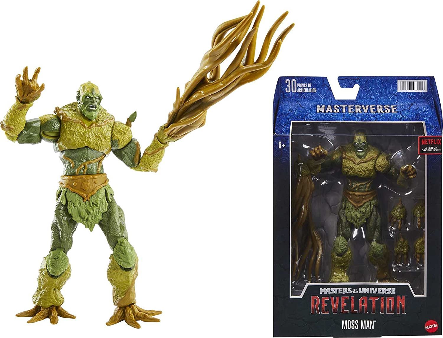 Moss Man Masters of the Universe Masterverse Revelation  7in MOTU