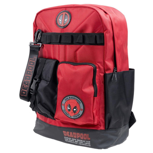 Bioworld Marvel Deadpool Tactical Adult Backpack