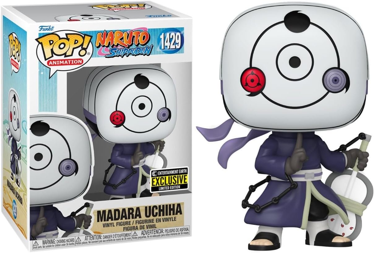 Funko Naruto: Shippuden Madara Uchiha Pop! Vinyl Figure #1429 - Entertainment Earth Exclusive