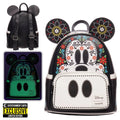 Loungefly Mickey Mouse Dia De Los Muertos Sugar Skull Mickey Mini-Backpack EE Exclusive