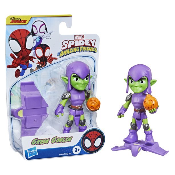 Marvel Spidey and His Amazing Friends Green Goblin Action Figure 4inch