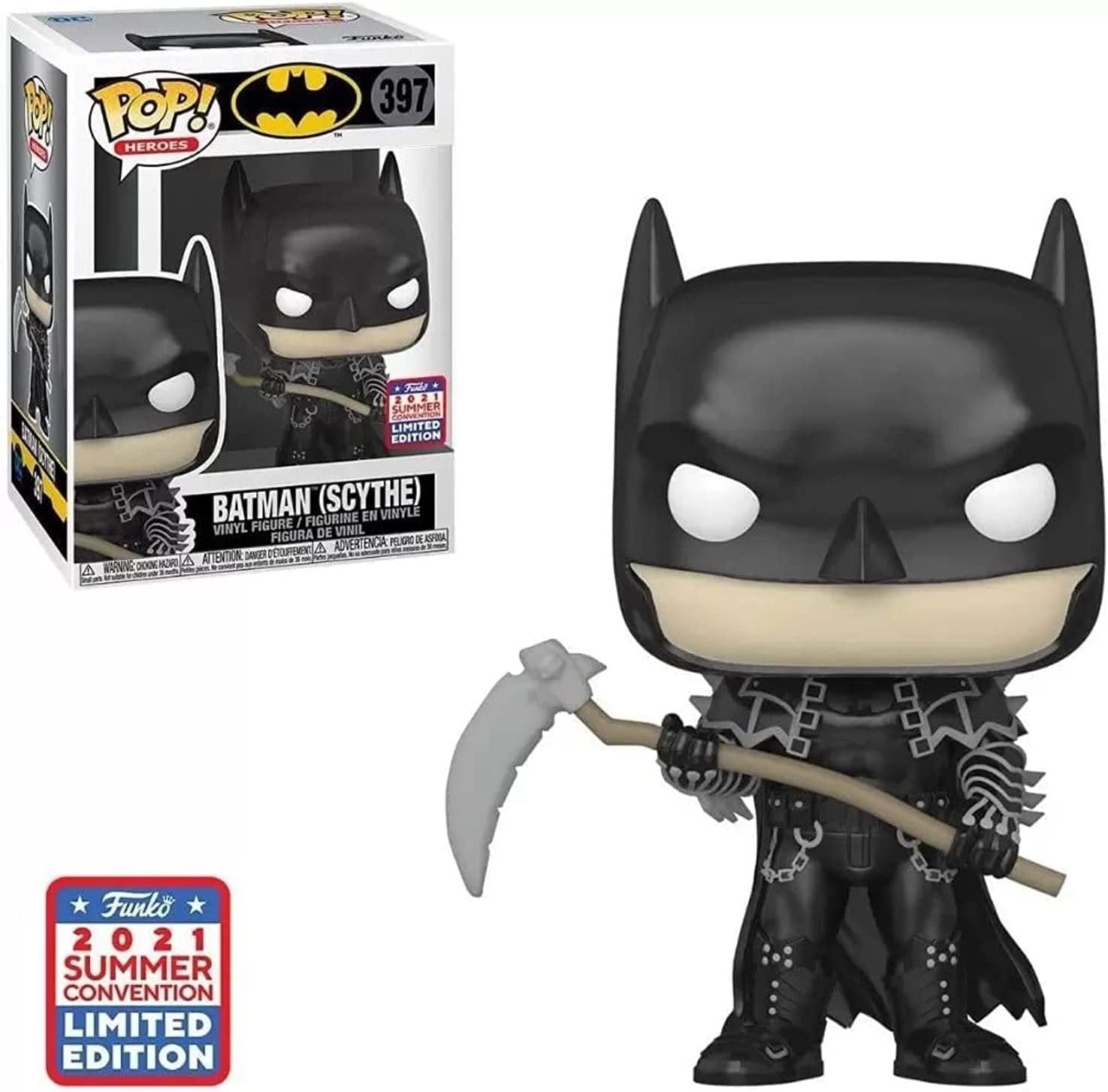 Funko﻿ Batman with Scythe Pop Vinyl Figure, Black