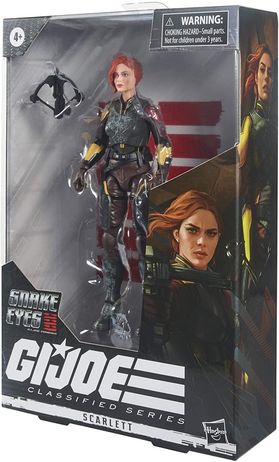 G.I. Joe SCARLETT Classified Series Snake Eyes Collectible Action Figure 20 Premium 6-Inch