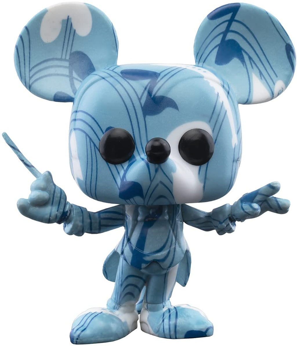 Mickey Mouse Funko Conductor Exclusive Artist Series with Pop! Hard Stack Protector #22